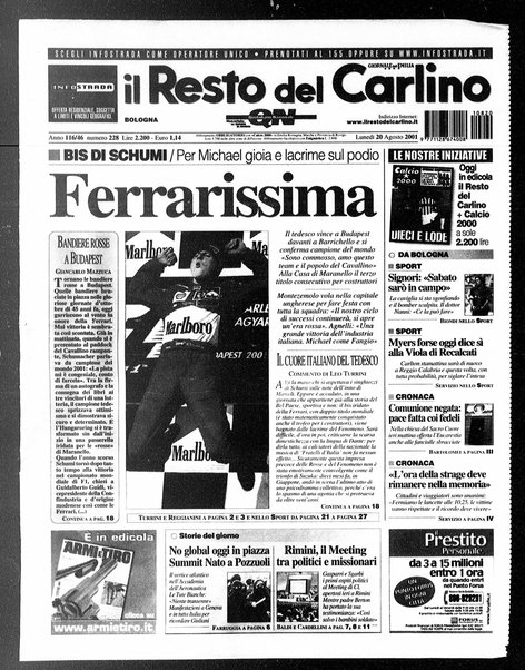 Il Resto del Carlino : giornale dell'Emilia